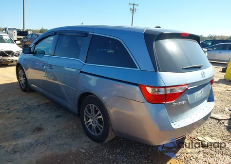 2011 Honda Odyssey Ex-L z USA, uszkodzony, nr VIN 5FNRL5H64BB060839